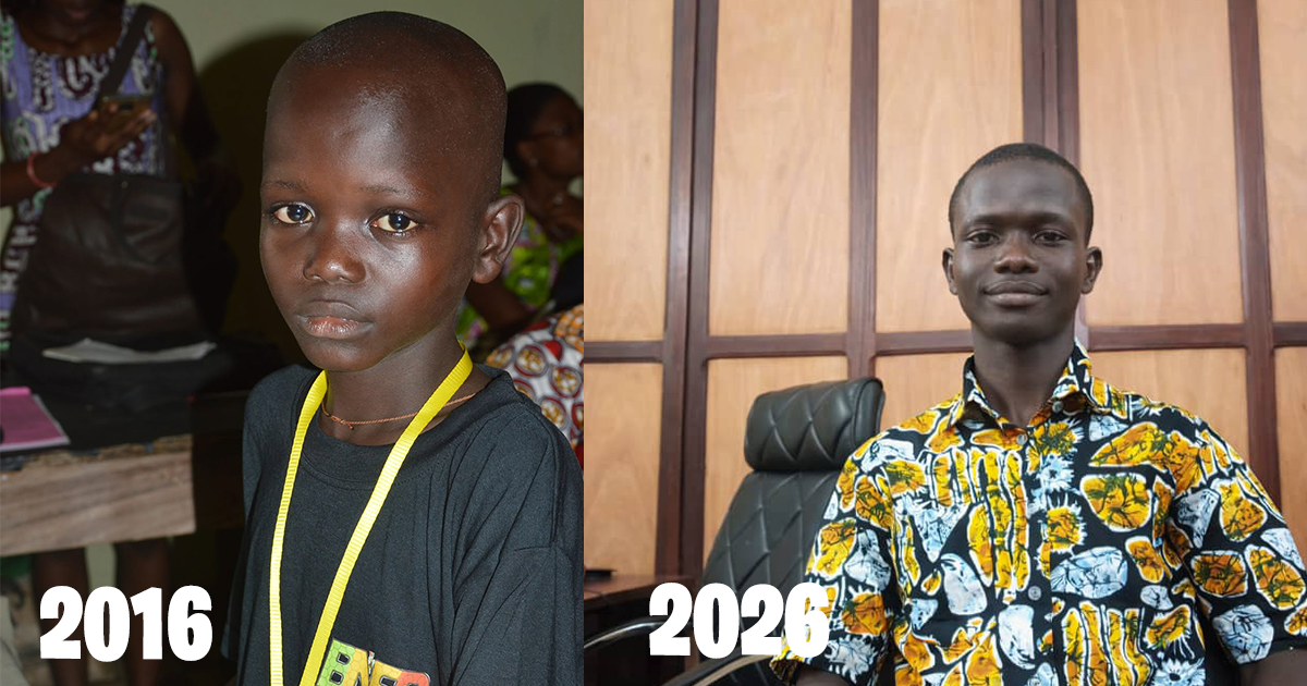 jivoh Olivier, ancien participant du BeninBee 2016